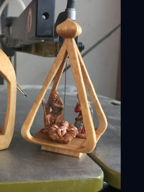 Piccolo presepe in miniatura da collezione