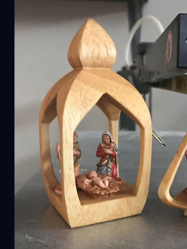 Piccolo presepe in miniatura da collezione