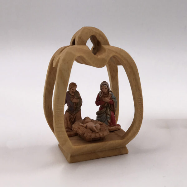 Piccolo presepe in miniatura da collezione