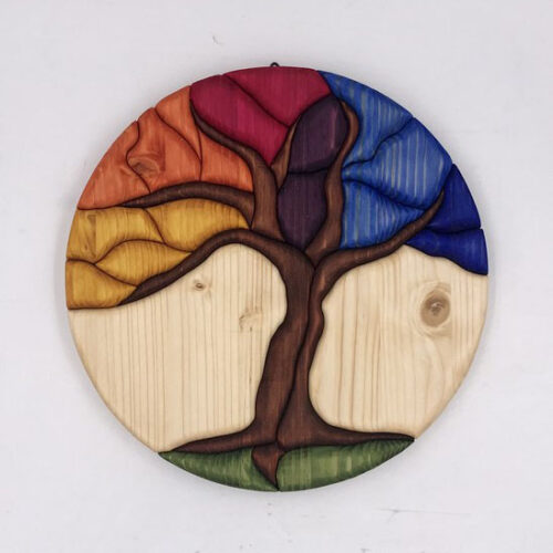 Albero della vita con colori del Chakra 1