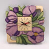 Orologio con fiori