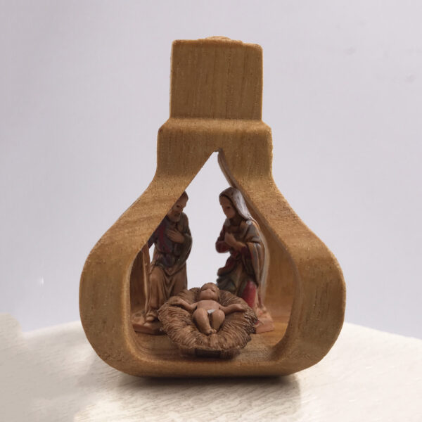 Piccolo presepe in miniatura da collezione