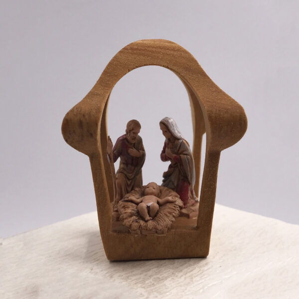 Piccolo presepe in miniatura da collezione