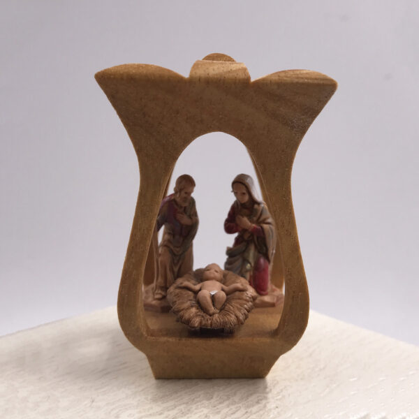 Piccolo presepe in miniatura da collezione
