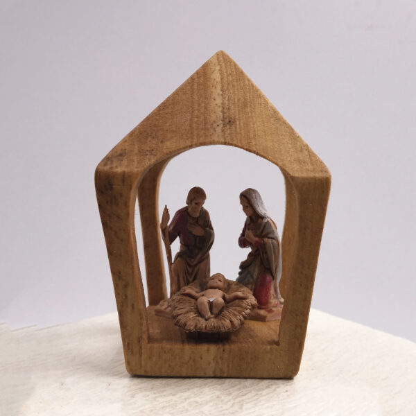 Piccolo presepe in miniatura da collezione