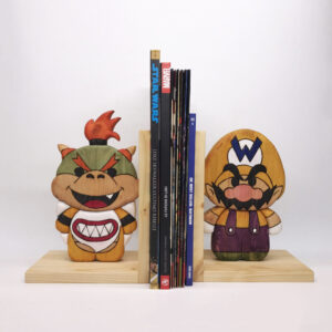 Fermalibro con personaggi Wario e Browser jr - 18/02/2021