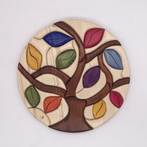 Albero della vita con colori del Chakra 4