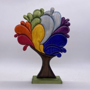 Albero della vita con colori del Chakra 9