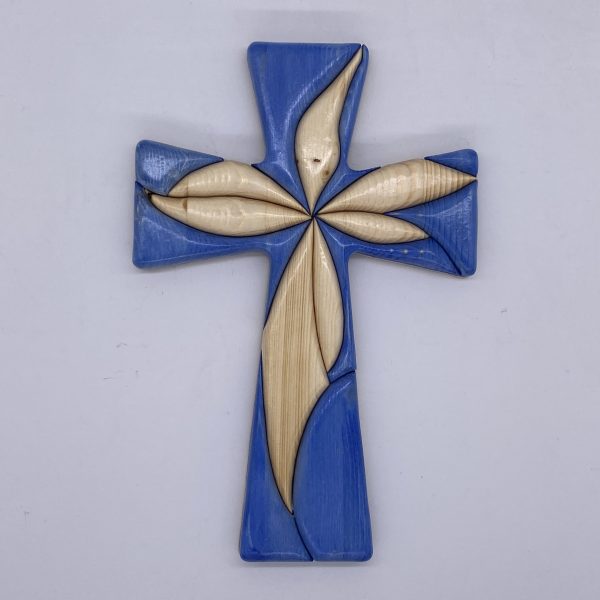 Croce in legno creazione artigianale