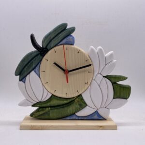 orologio in legno creazione artigianale