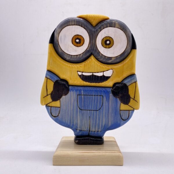 Minions in legno creazione in legno