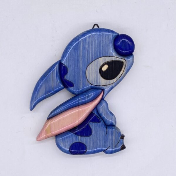 stitch in legno creazione artigianale