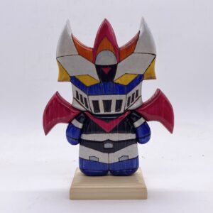 Grande Mazinga in legno creazione artigianale