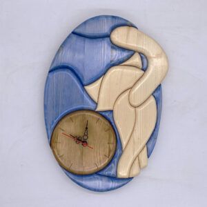orologio in legno creazione artigianale