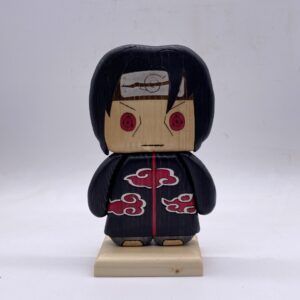 ITACHI UCHIHA in legno creazione artigianale