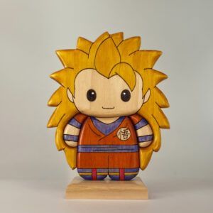 Goku Super Saiyan 3: Capelli epici e potenza al massimo